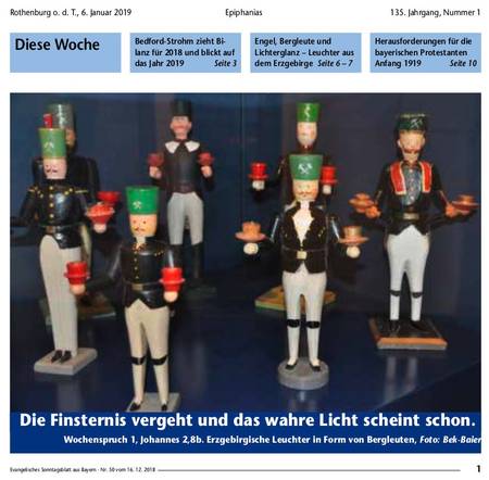 Evangelisches Sonntagsblatt vom 6.1.2019